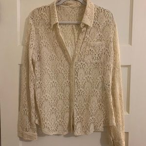Tulle blouse - excellent condition!